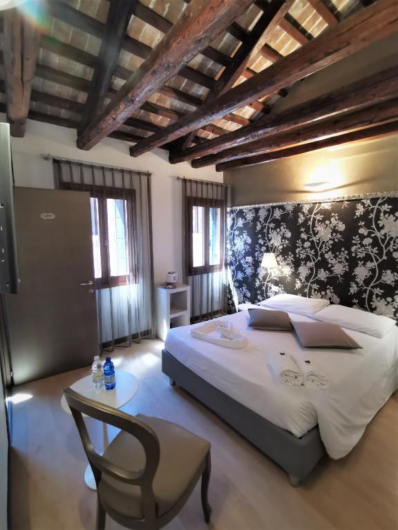 Postel nebo postele na pokoji v ubytování Hotel Rio