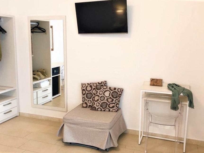 TV a/nebo společenská místnost v ubytování Hotel Villa Eleonora