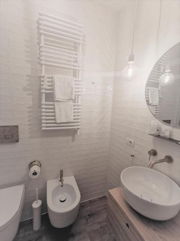 Koupelna v ubytování Hotel Rio
