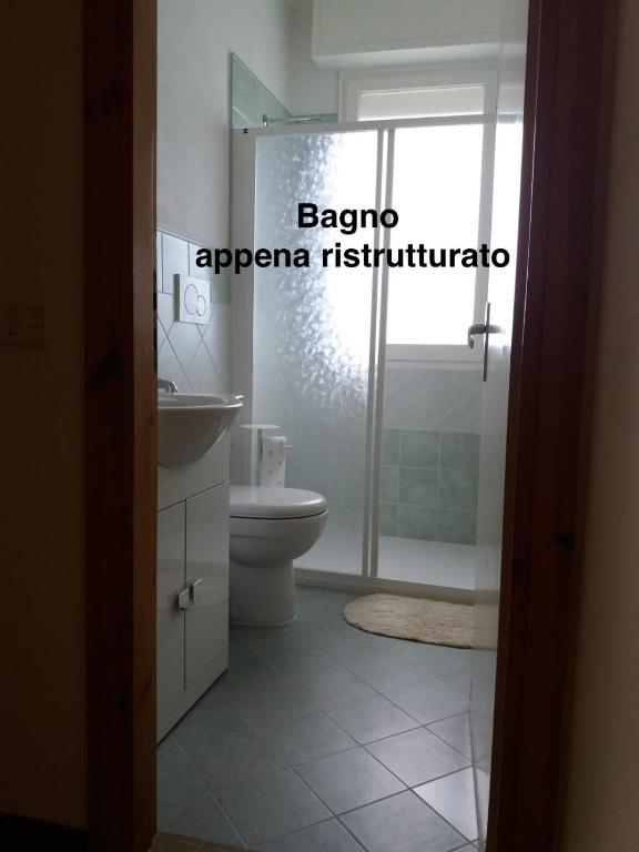 Kúpeľňa v ubytovaní Appartamento ''La Piana''