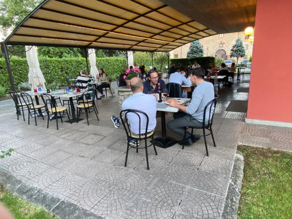 Restaurace v ubytování Il Leone D'Oro