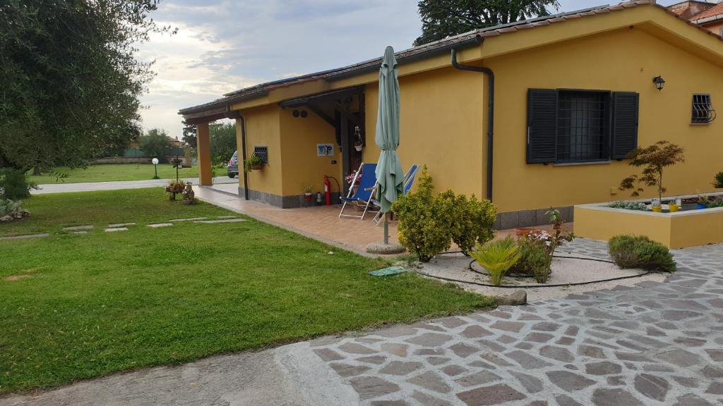 Vonkajšia záhrada v ubytovaní L'Antico Vigneto