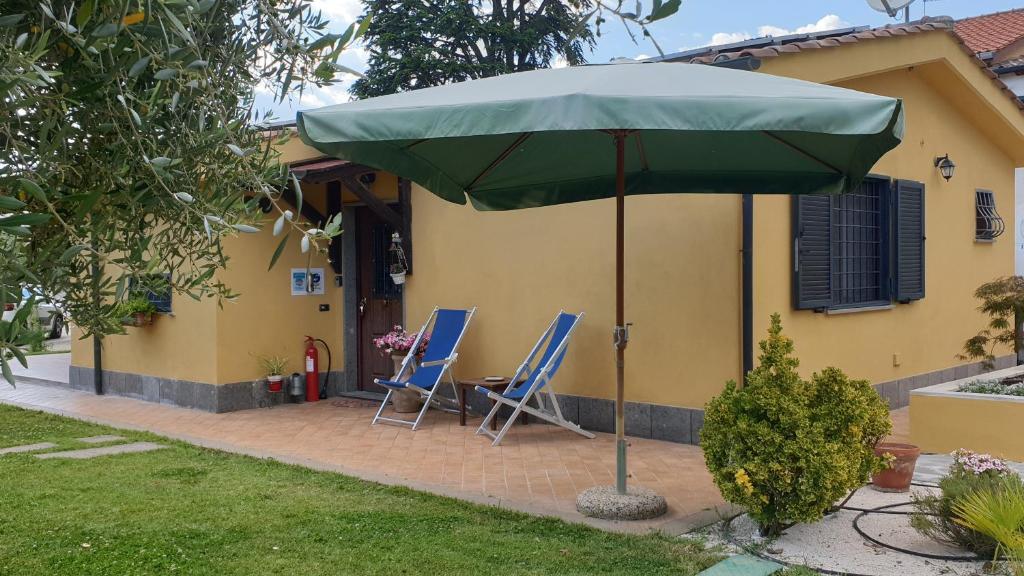 Vonkajšia záhrada v ubytovaní L'Antico Vigneto