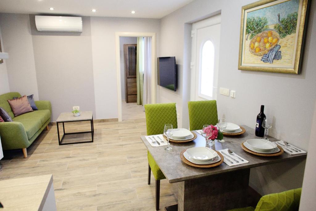 Posezení v ubytování Vacation home Meri