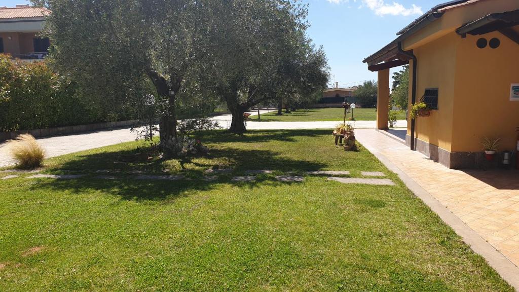 Vonkajšia záhrada v ubytovaní L'Antico Vigneto