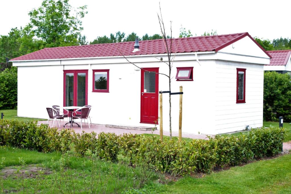 Hofgalow Chalet op camping 
