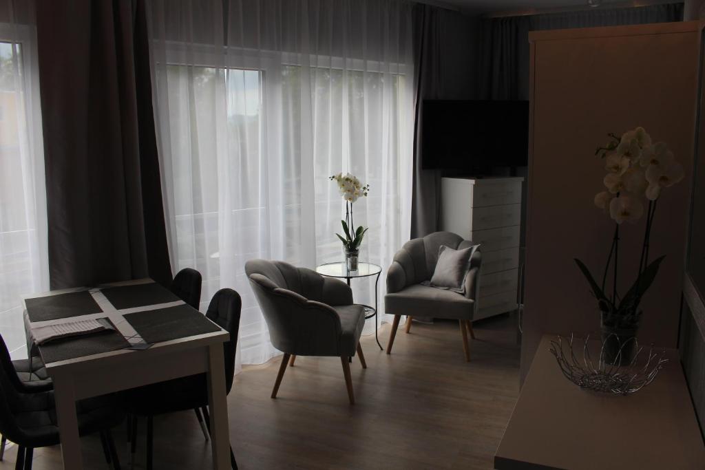 Posedenie v ubytovaní Apartamenty Jagiellońska 23