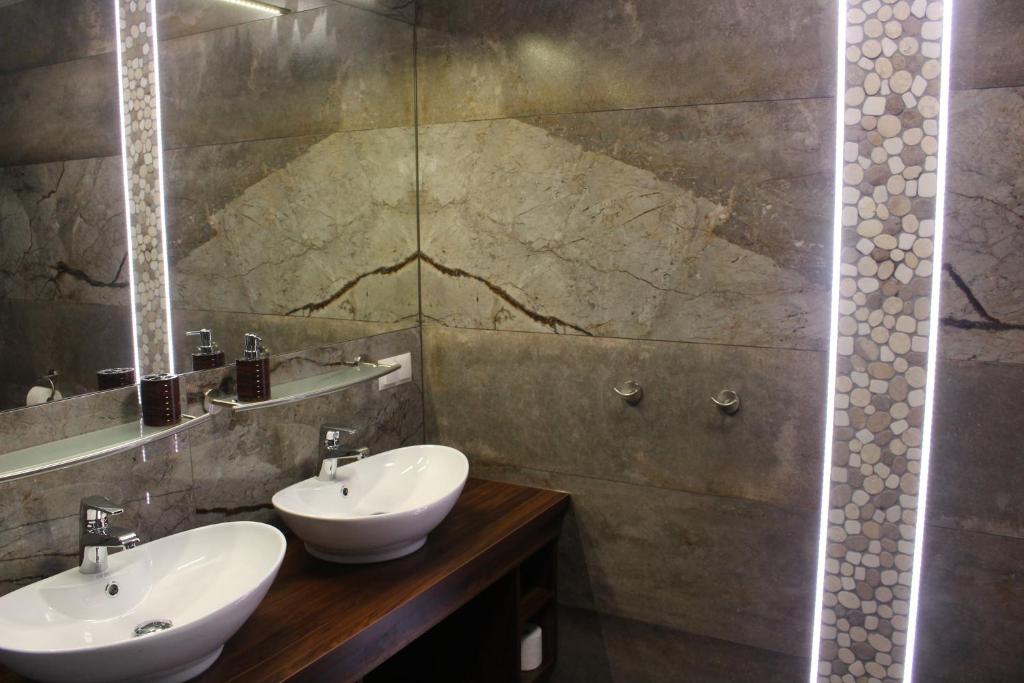 Kúpeľňa v ubytovaní Apartamenty Jagiellońska 23