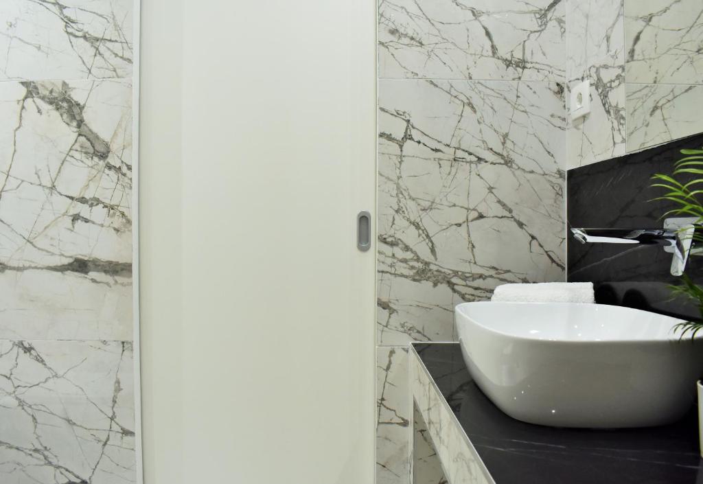 Koupelna v ubytování Antares Luxury Rooms