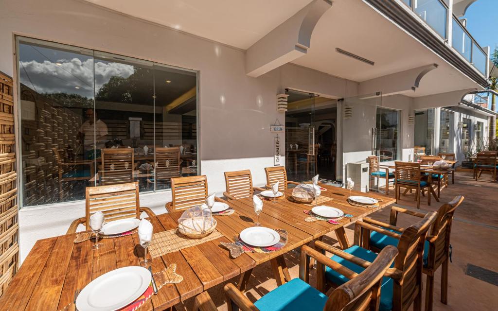 Restaurace v ubytování Seastar Hotel