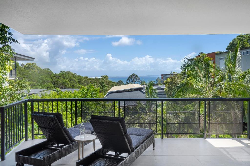 Balkón nebo terasa v ubytování Peppers Noosa Resort and Villas