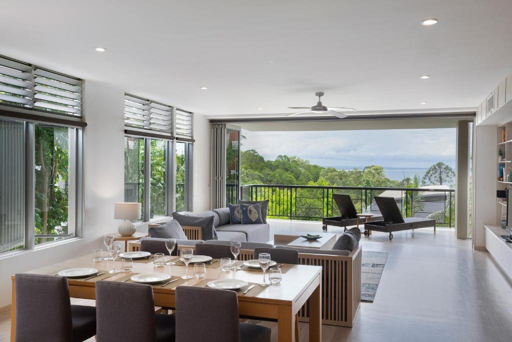 Posezení v ubytování Peppers Noosa Resort and Villas