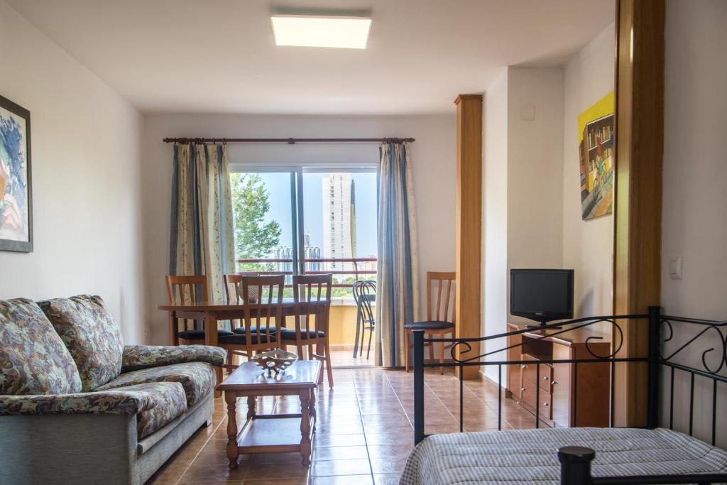 Posezení v ubytování Apartamentos Nicaragua