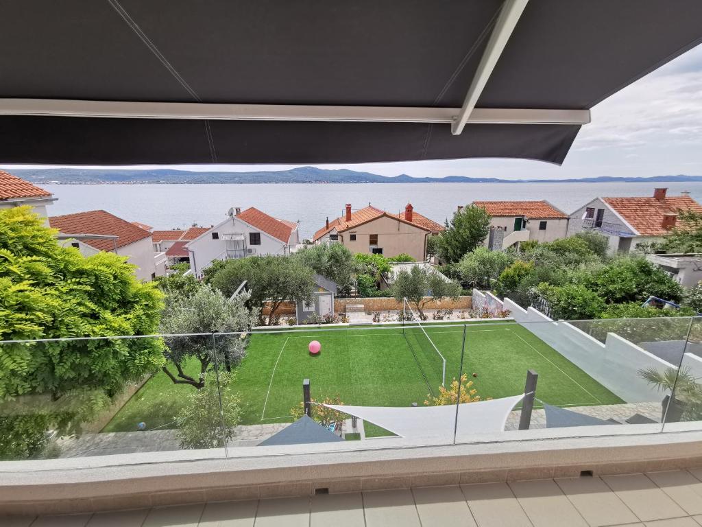 Ogród w obiekcie Villa Perla
