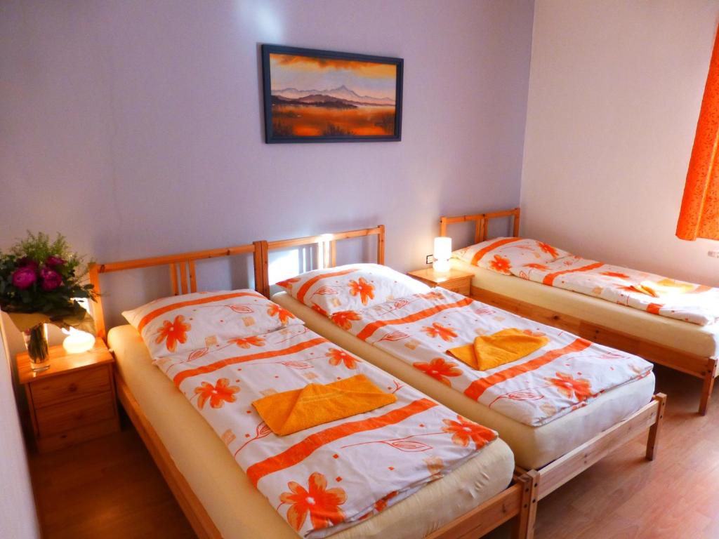 Ubytovanie na Frantšachte - Habitación Triple Con Baño Privado