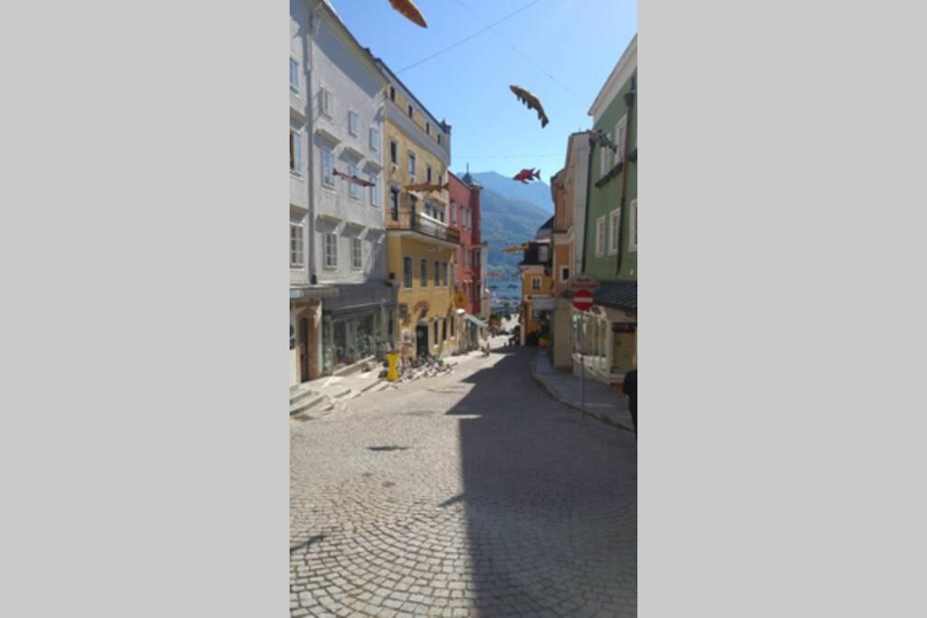 Fotografia z galérie ubytovania Altstadtwohnung Traunstein mit Traunseeblick 1A v destinácii Gmunden