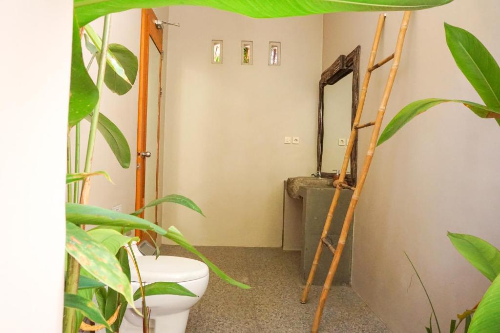 Koupelna v ubytování Ibludan Hotel