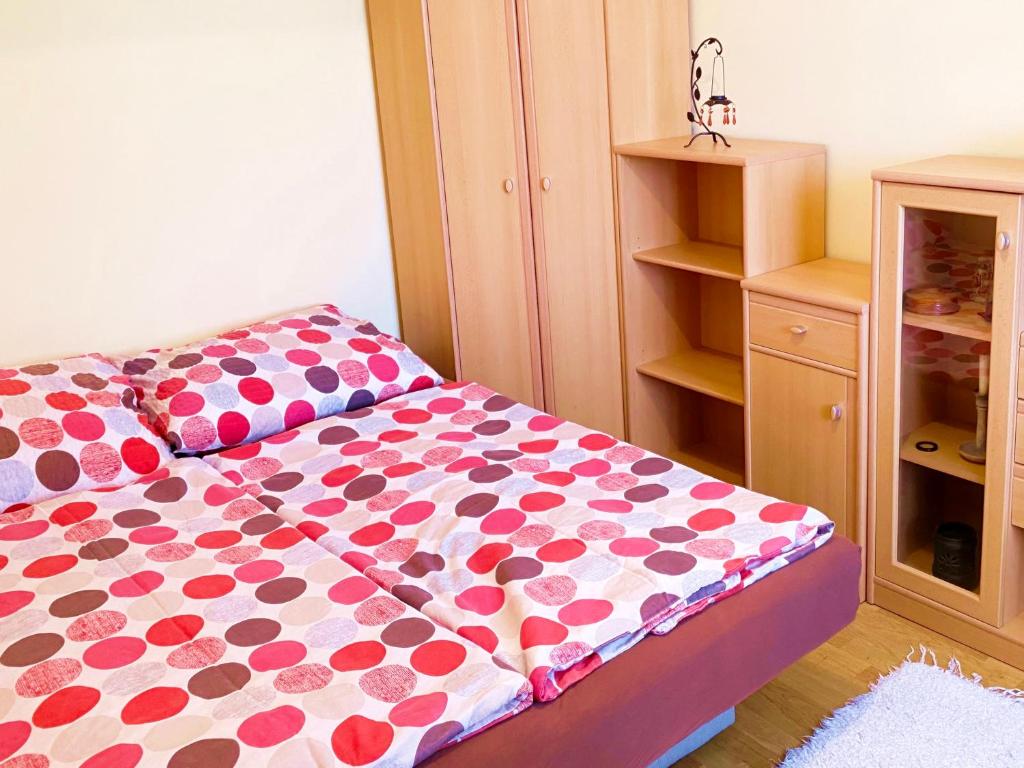 Postel nebo postele na pokoji v ubytování Fured Apartments