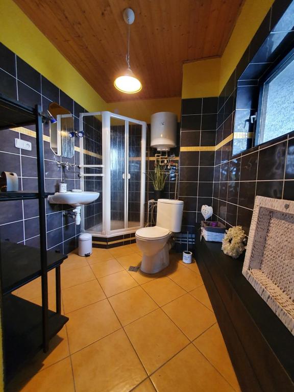 Koupelna v ubytování Studio Vintage
