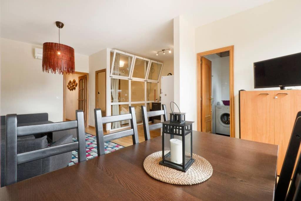 TV a/nebo společenská místnost v ubytování Apartment Poble Nou
