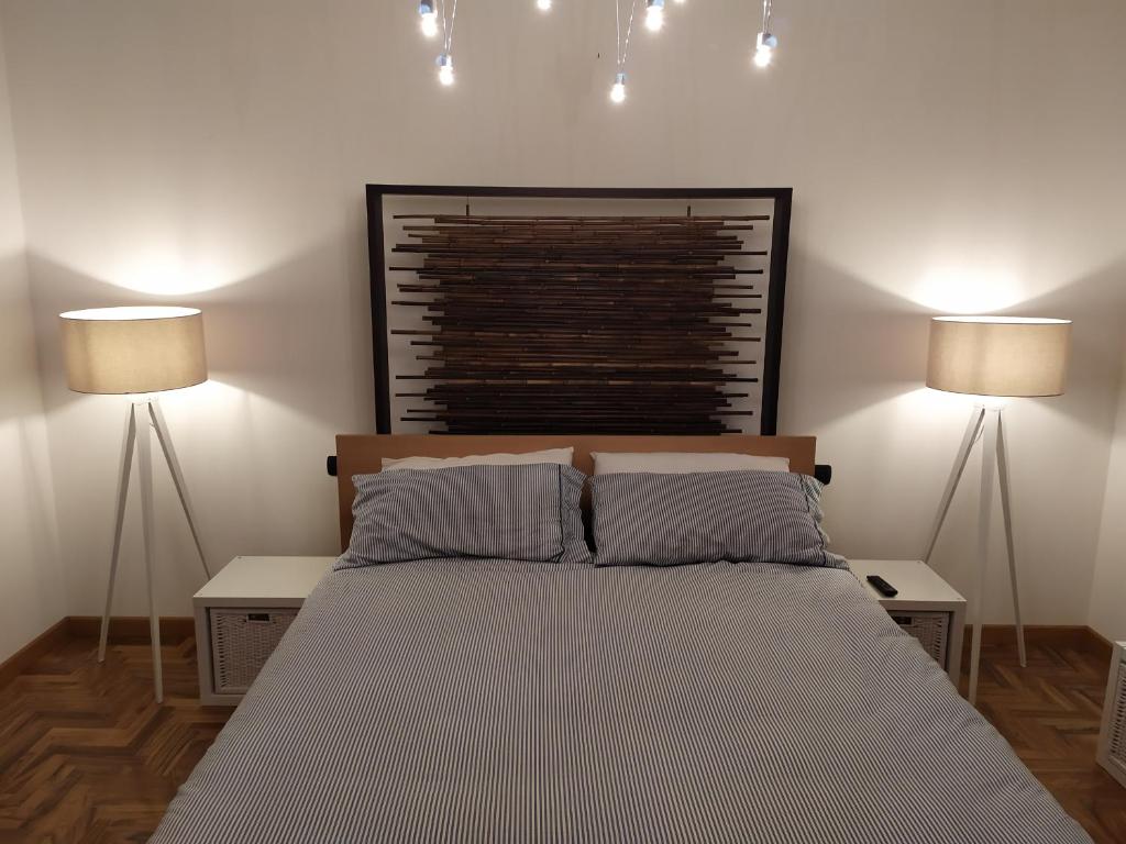 Postel nebo postele na pokoji v ubytování Casa Chiantishire