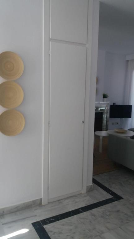 Postel nebo postele na pokoji v ubytování Marbella House Penthouse