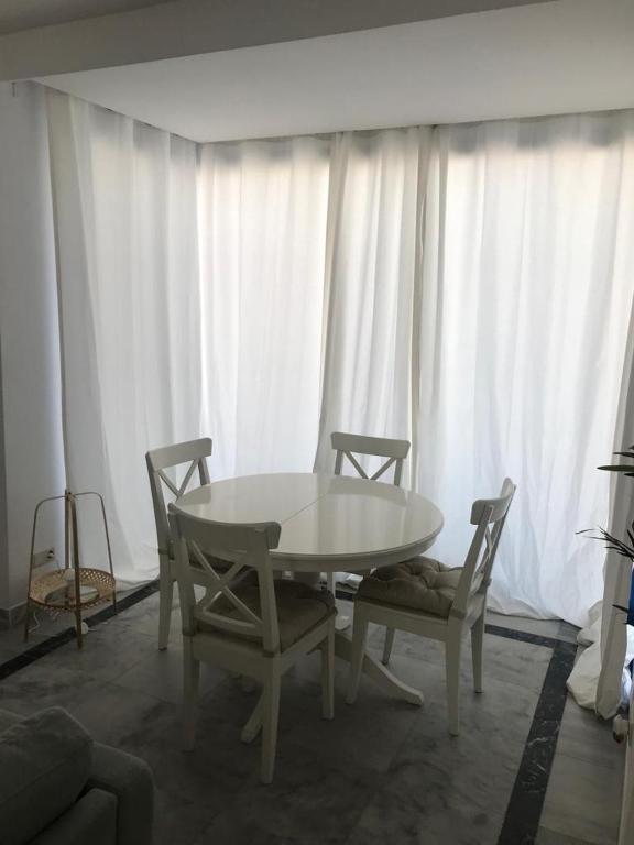 Posezení v ubytování Marbella House Penthouse