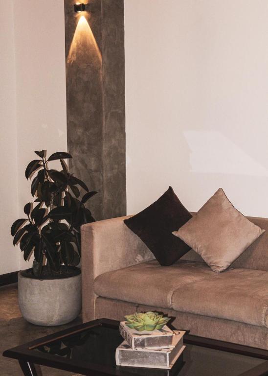 Posezení v ubytování Pekoe Lodge