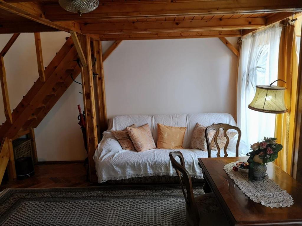 Postel nebo postele na pokoji v ubytování Casa Generalului