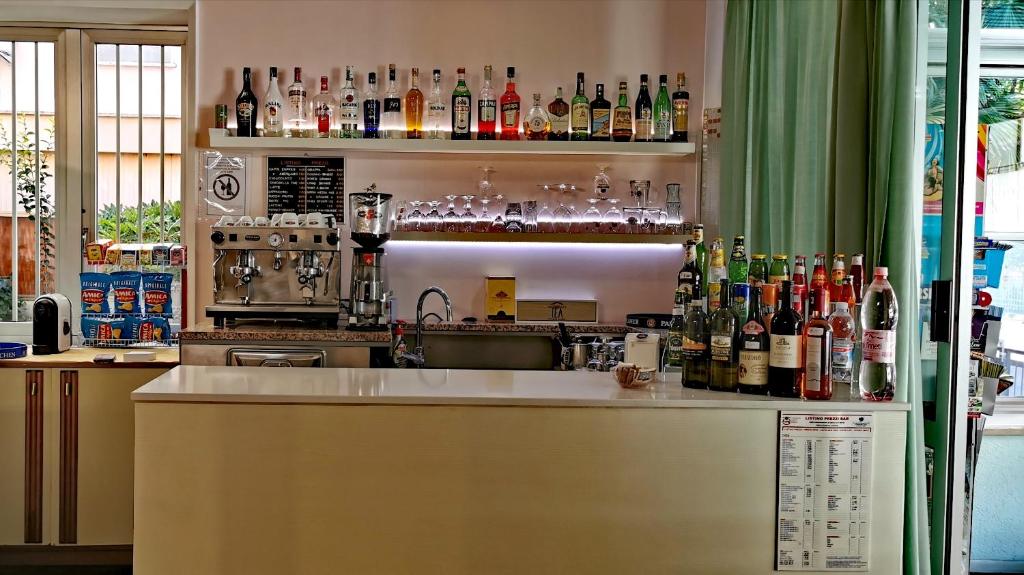 Nápoje v ubytovaní Hotel Nanni Garnì