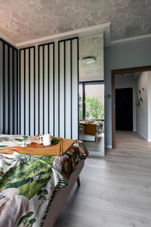 Posteľ alebo postele v izbe v ubytovaní Flora Apartment Deluxe - Hav Aparts (Botanica)