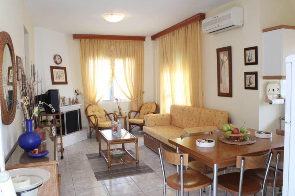 Posezení v ubytování Holiday Apartment Flogita
