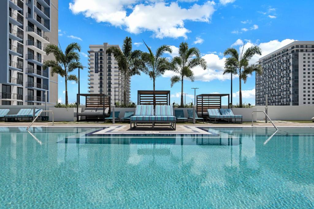 Bazén v ubytování Provident Grand Luxury Short-Term Residences nebo v jeho okolí