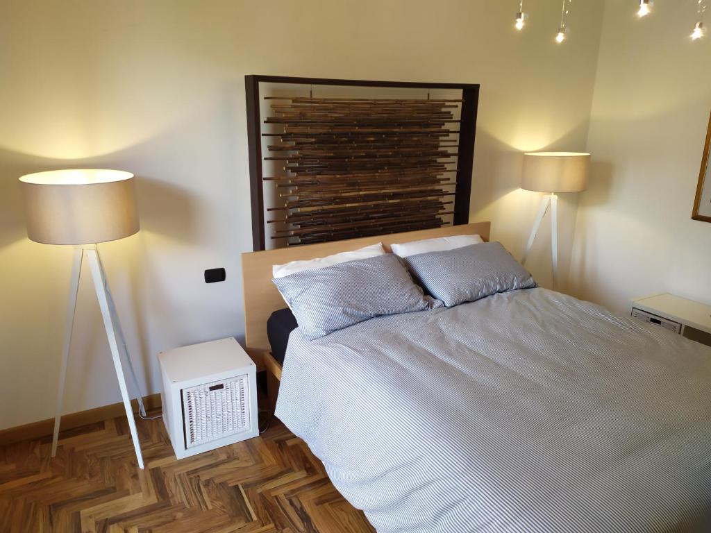 Postel nebo postele na pokoji v ubytování Casa Chiantishire