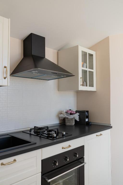 Kuchyň nebo kuchyňský kout v ubytování Casa Palanca Camere
