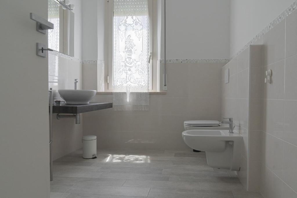 Koupelna v ubytování Casa Palanca Camere