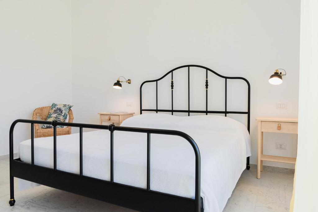 Postel nebo postele na pokoji v ubytování Casa Palanca Camere
