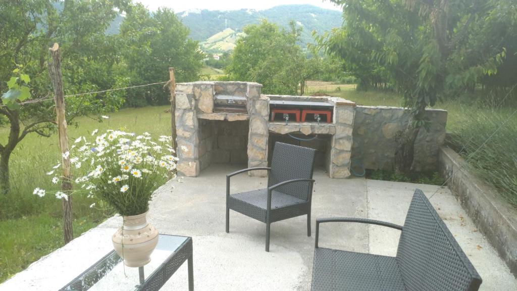Nespecifikovaný výhled na hory nebo výhled na hory při pohledu z bed and breakfast