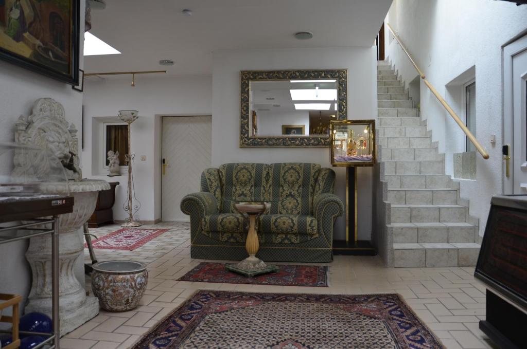 Posezení v ubytování Cityhotel Ratheiser