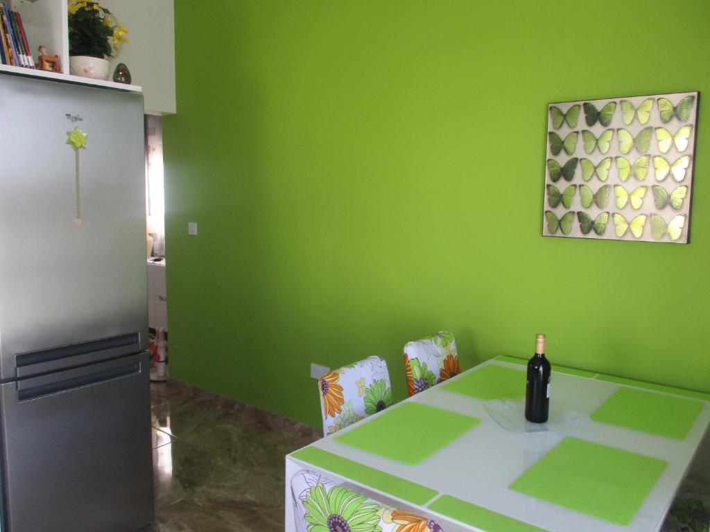Kuchyň nebo kuchyňský kout v ubytování Penthouse 2