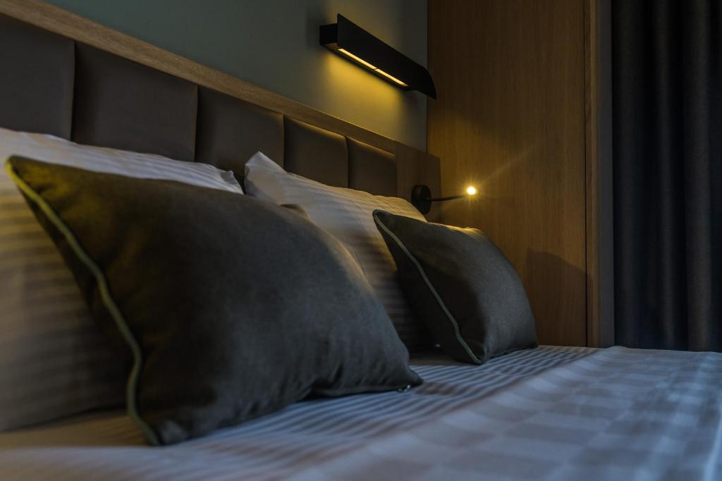 Postel nebo postele na pokoji v ubytování Premier Nergis Beach & SPA