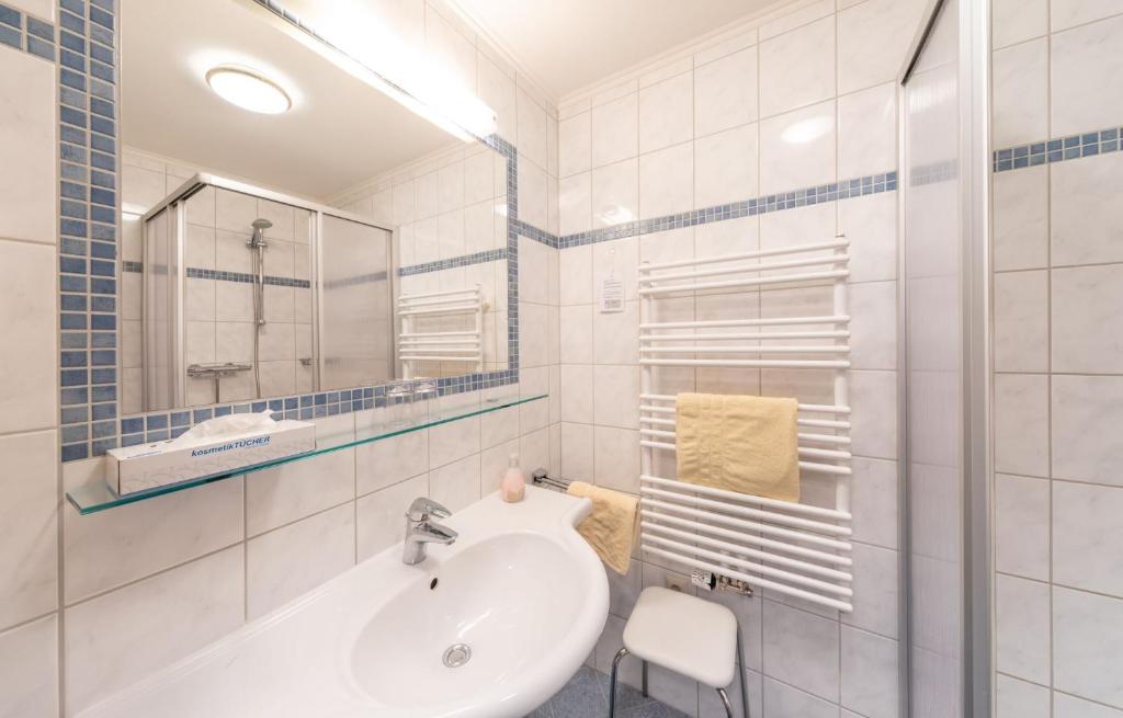 Koupelna v ubytování Reiters Wohlfühlhotel