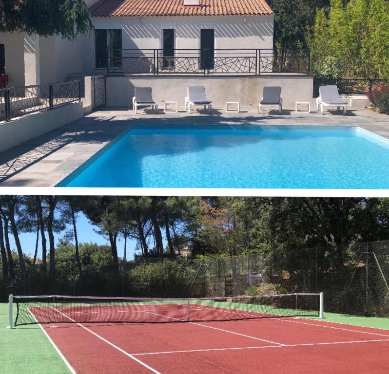 Grande propriété avec Piscine et Terrain de tennis privés, Les Lecques –  Tarifs 2023