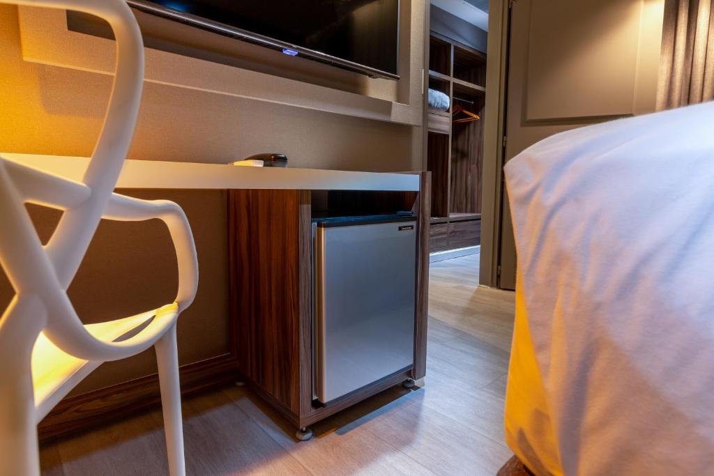 Up Congreso Hotelにあるベッド