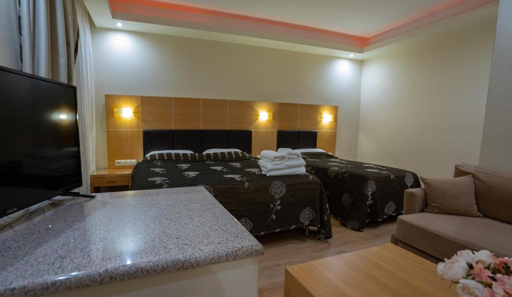 Posezení v ubytování Pantelidis Hotel & Spa