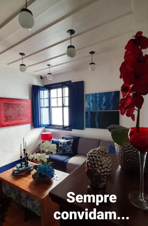 Posezení v ubytování Casa dos Meninos B&B