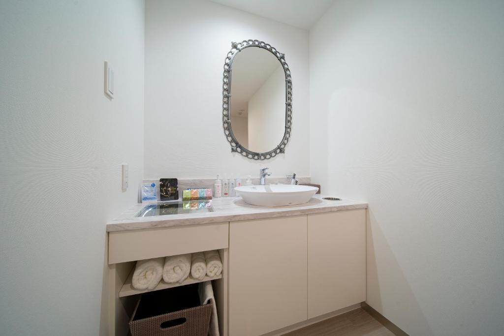 Koupelna v ubytování HOTEL LASCALA