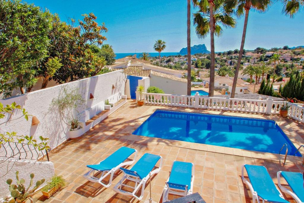 San Jaime-19M - sea view villa with private pool in Moraira ...