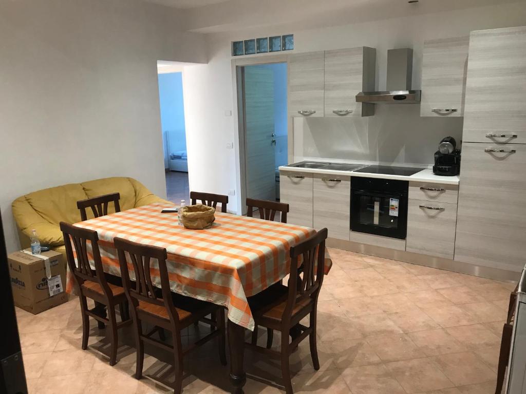 Kuchyň nebo kuchyňský kout v ubytování B&B Giulia