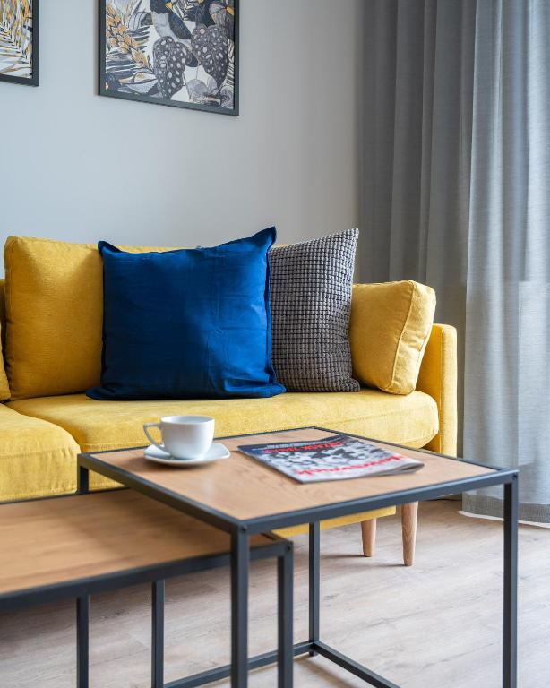 Posedenie v ubytovaní MODUO Serviced Apartments
